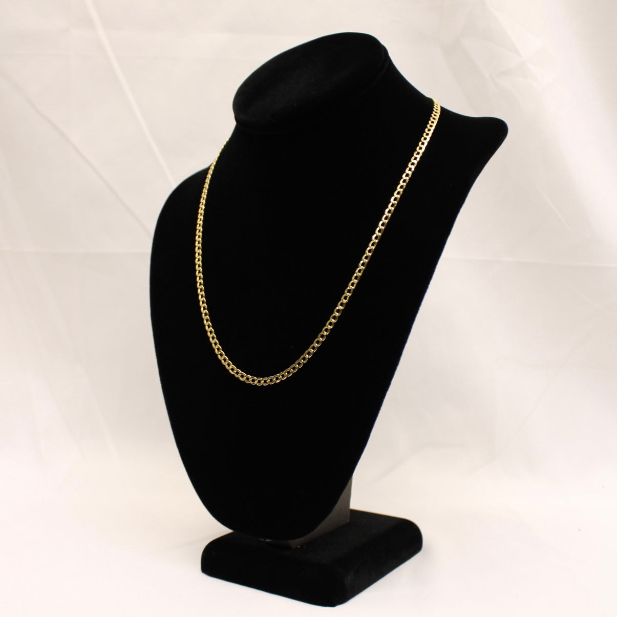 10K Hollow Cuban Chain 24 inch