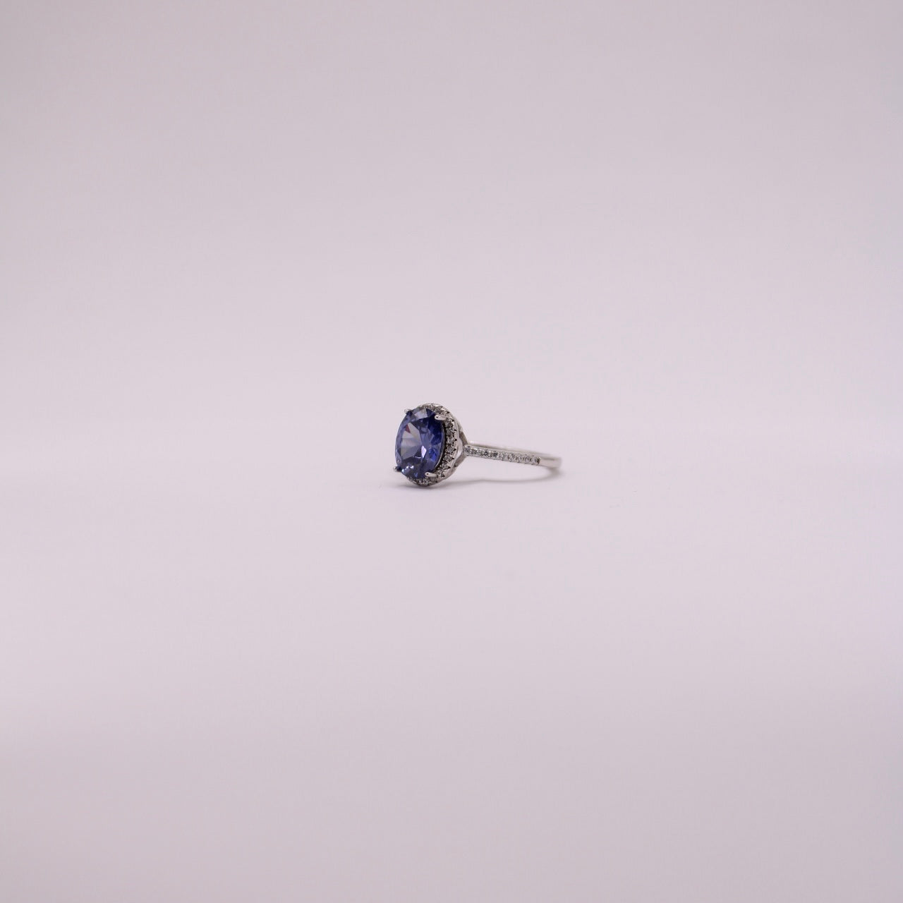925 Pastel Blue Ring