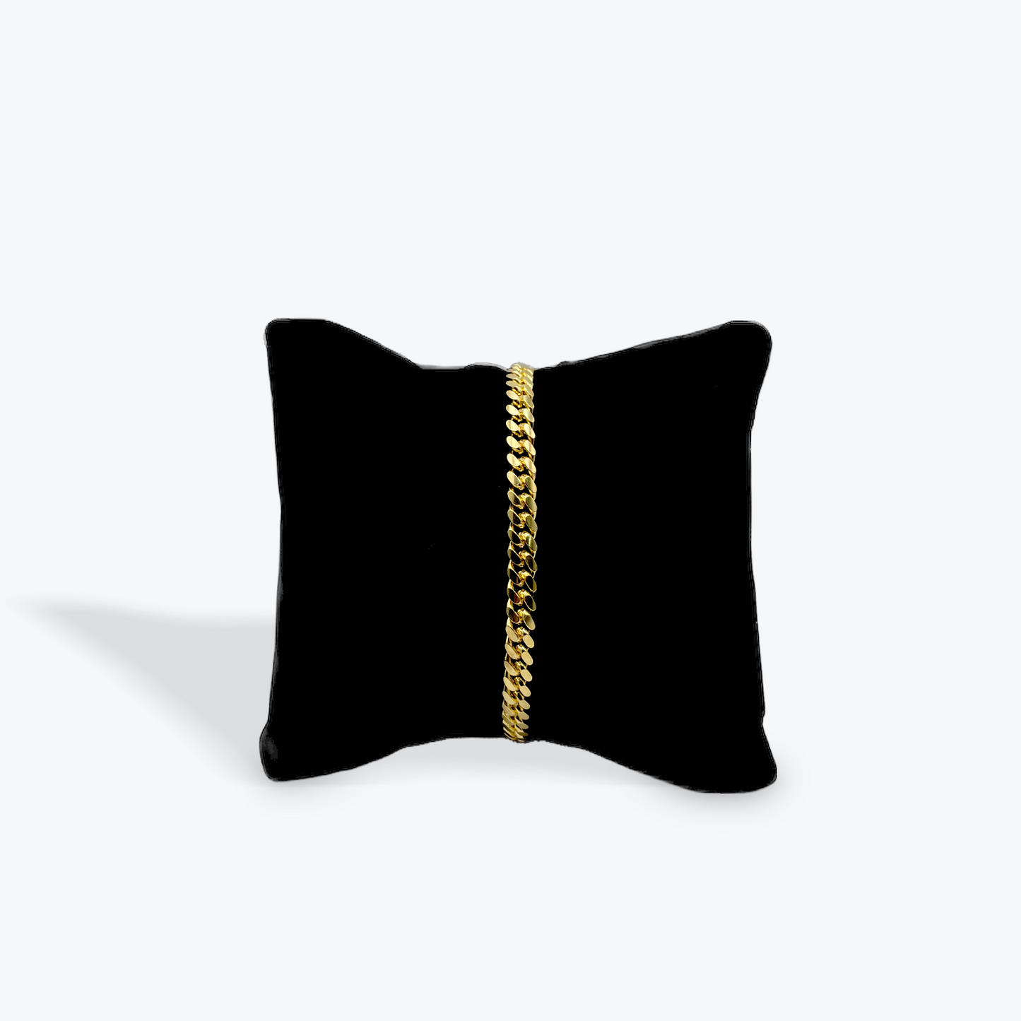 925 Miami Bracelet Gold Plated