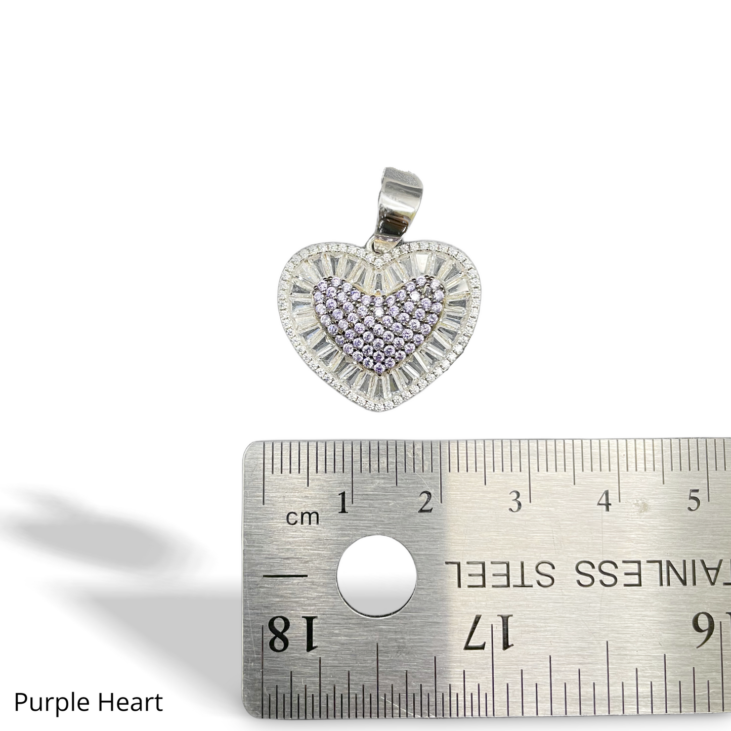 925 Heart Pendants