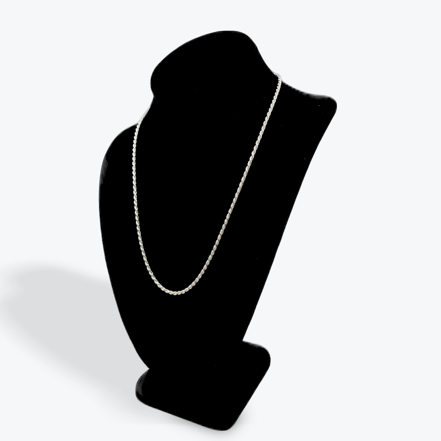 925 Silver Rope Chain - 20 inch