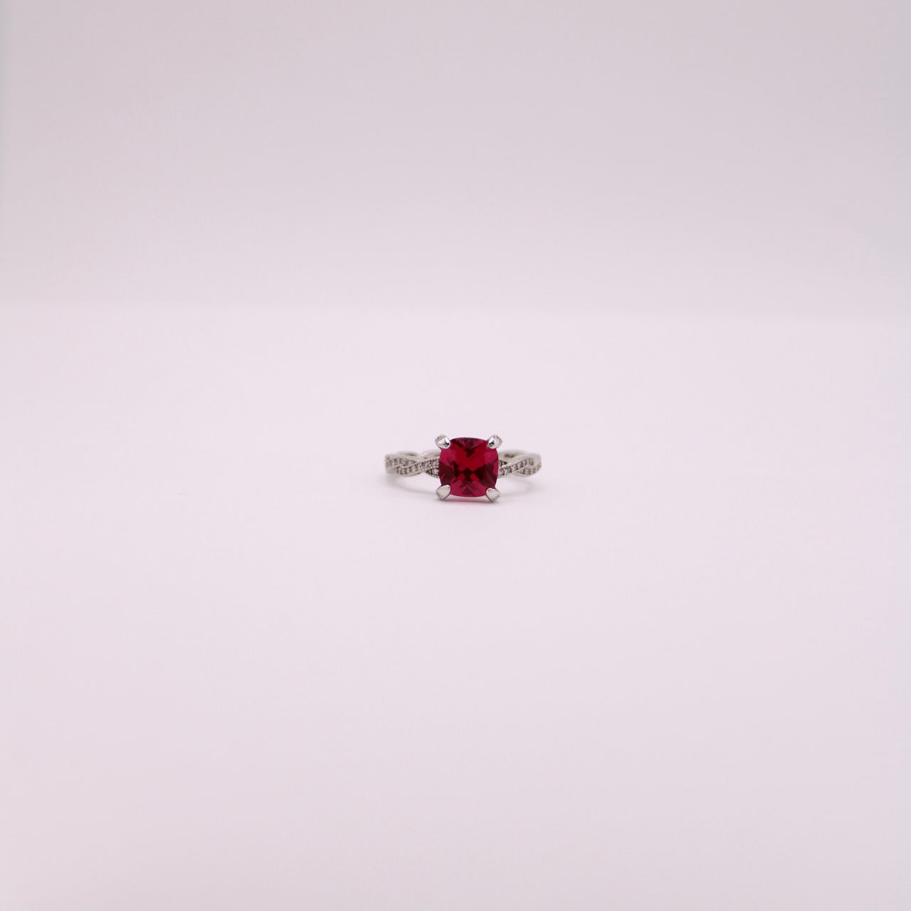 925 Ruby Red Ring