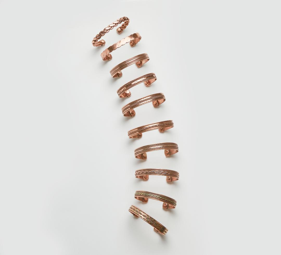 Magnetic Pure Copper Cuffs | Item # 1561499201-M