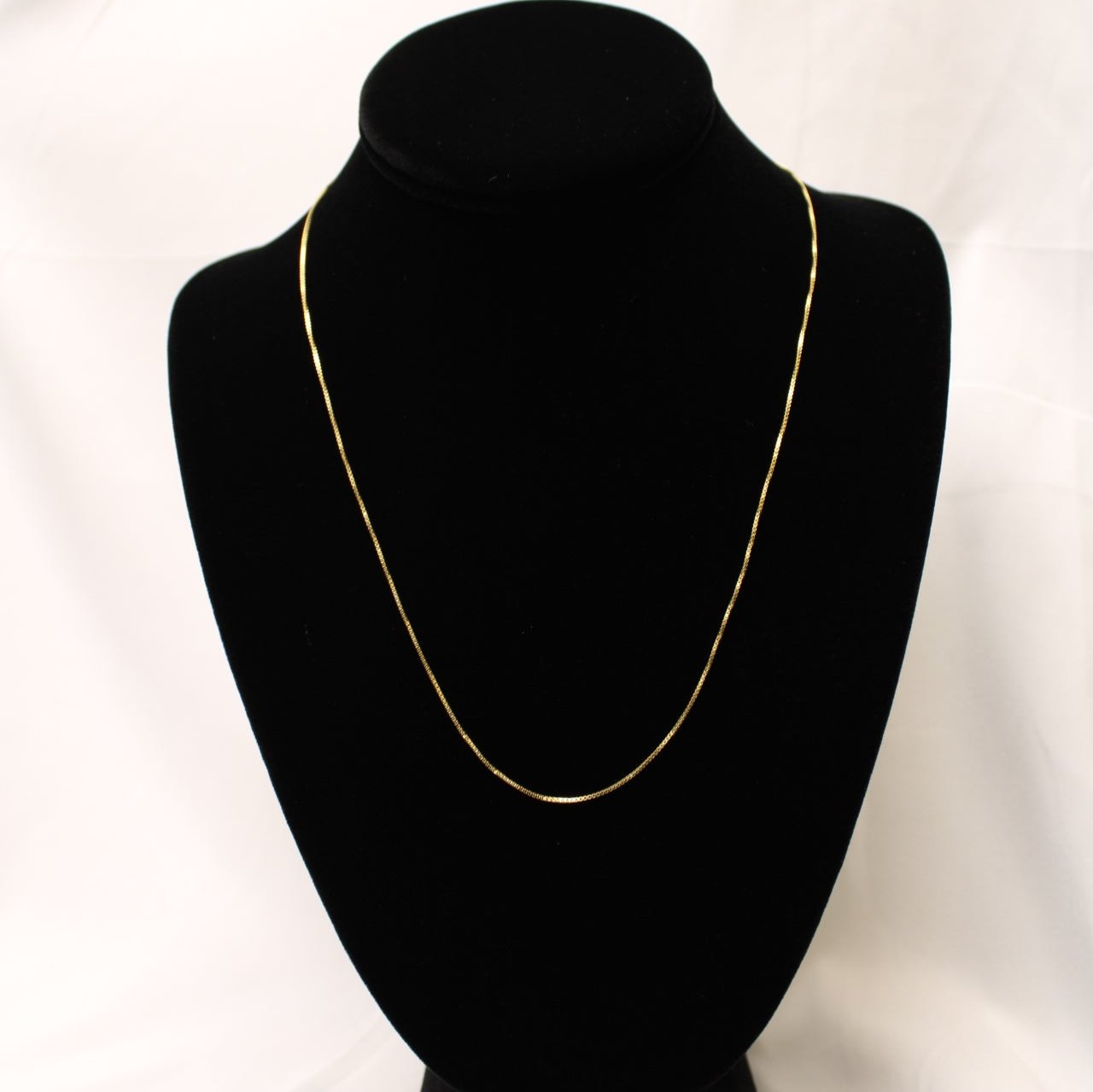 10K Box Chain 20 inch