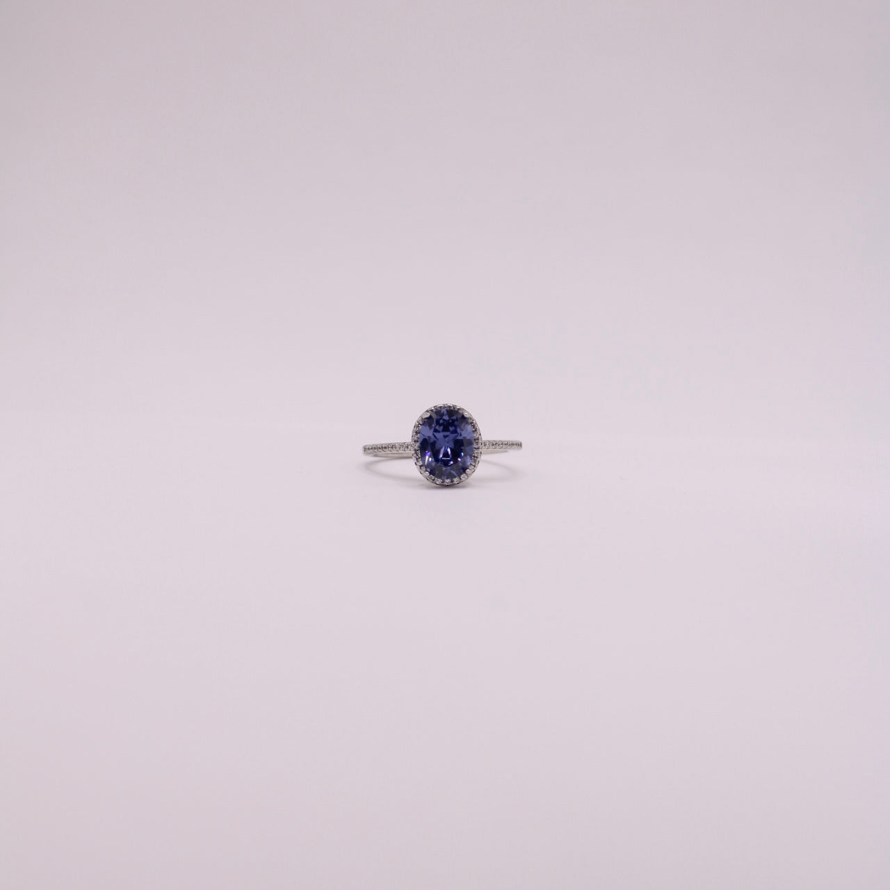 925 Pastel Blue Ring