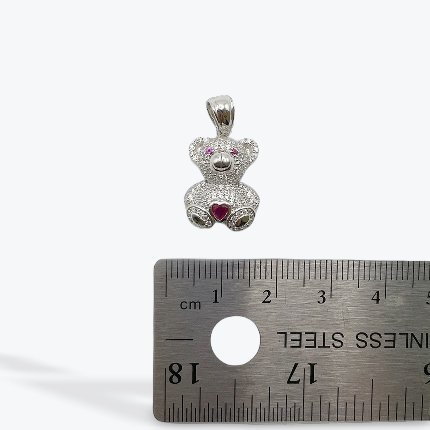 925 Teddy Bear W/ Heart