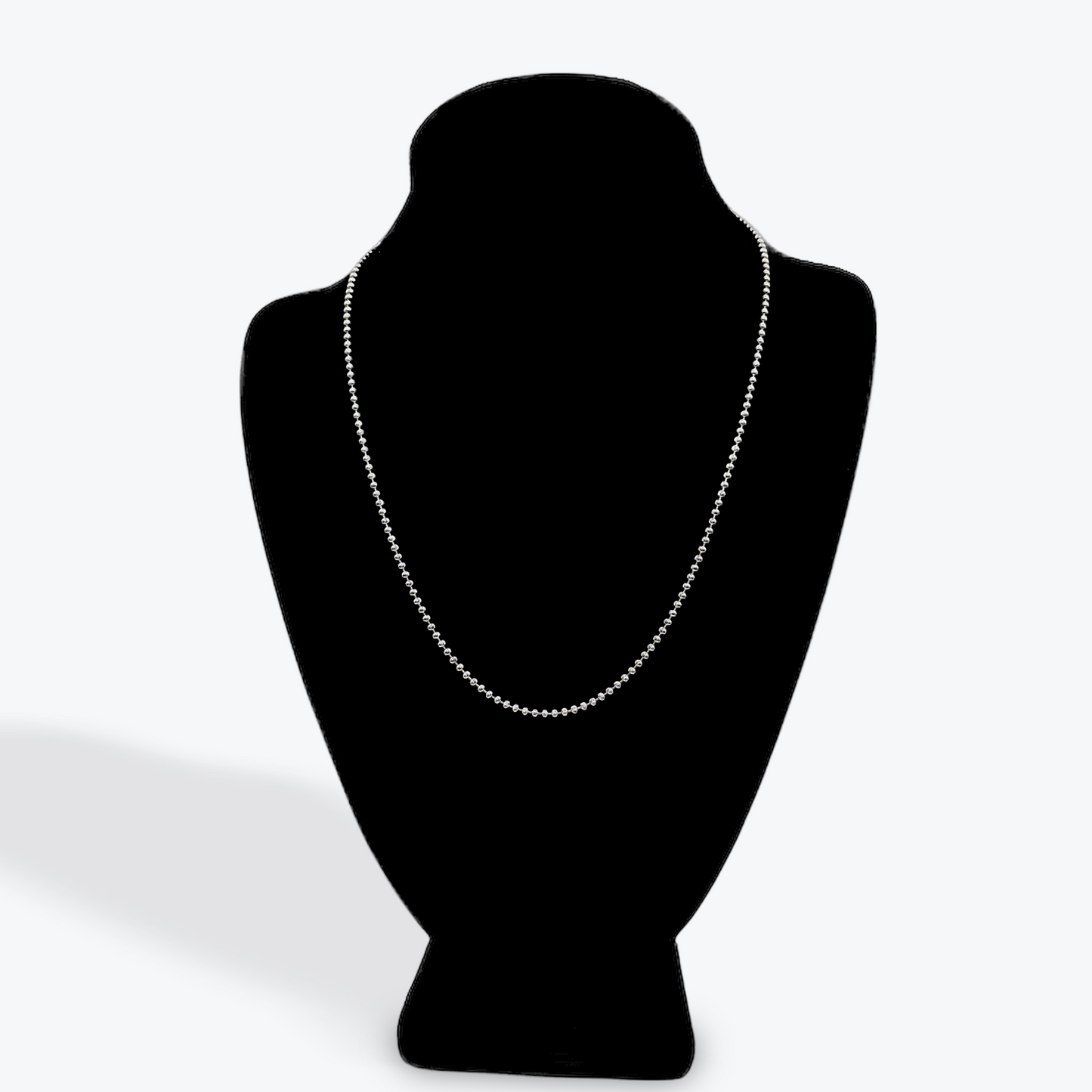 925 Silver Moon Cut Chain - 20 inch