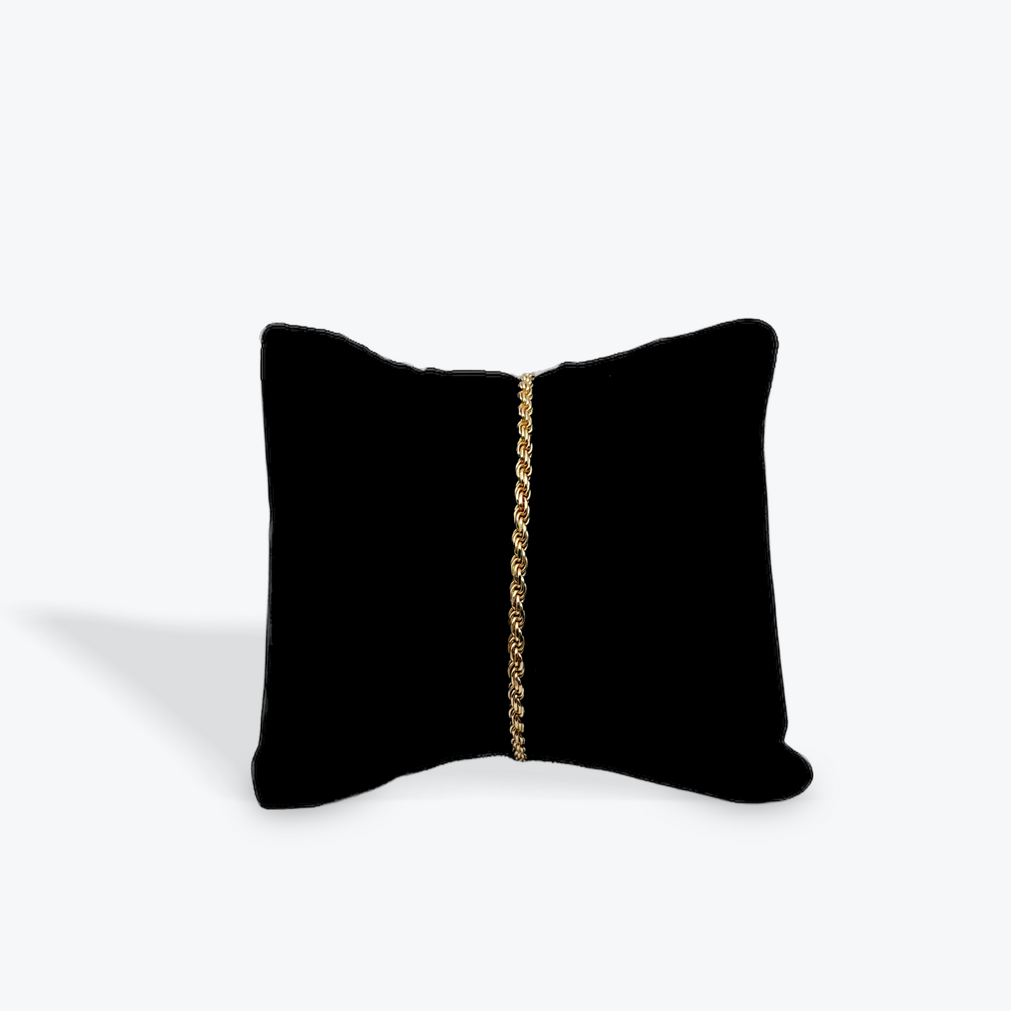 925 Rope Bracelet Gold Plated